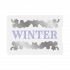 Crafter's Companion Glittering Snowflakes 5x7 Inch Cut & Emboss Folder Hello Winter (S-GS-CEF-HEWI)