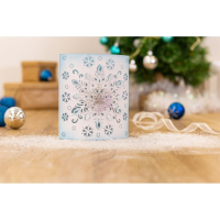 Crafter's Companion Glittering Snowflakes Metal Die Frosted Dimension (S-GS-MD-FRDI)