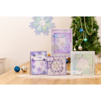 Crafter's Companion Glittering Snowflakes A4 Luxury Mixed Card Pack (S-GS-MIXCARD)