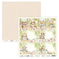 ScrapBoys Picnic! 12x12 Inch Paper Pad (SB-PICN-08)