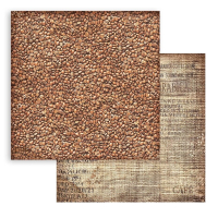 Stamperia Coffee and Chocolate Maxi Background 12x12 Inch Paper Pack (SBBL145)