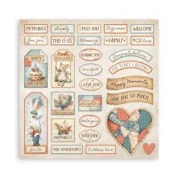 Stamperia Family 12x12 Inch Paper Pack (SBBL181)