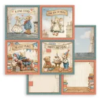 Stamperia Family 12x12 Inch Paper Pack (SBBL181)