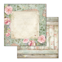 Stamperia House of Roses 12x12 Inch Paper Pack (SBBL66)