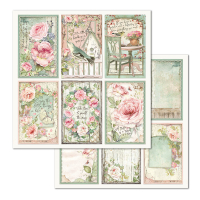 Stamperia House of Roses 12x12 Inch Paper Pack (SBBL66)