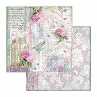 Stamperia Hortensia 12x12 Inch Paper Pack (SBBL72)