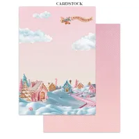 Stamperia Candy Christmas Junk Journal Backgrounds, Stickers, Cut-Outs (SBJK01)