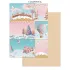 Stamperia Candy Christmas Junk Journal Backgrounds, Stickers, Cut-Outs (SBJK01)