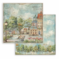 Stamperia Art of Travelling 12x12 Inch Paper Pack (SBBL164)
