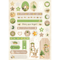 Studio Light Natural Christmas DIY Block (SL-ES-DCB33)