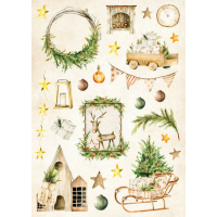 Studio Light Natural Christmas DIY Block (SL-ES-DCB33)
