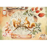Studio Light Autumn In The Forest Essentials Mixed Paper Pad (SL-ES-MPP370)
