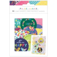 Paige Evans Blooming Wild Embellishment Milk Caps (30pcs) (34014054) 