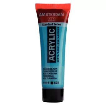 Amsterdam Standard Series acrylic tube 20 ml Turquoise Blue 522 (17045220)