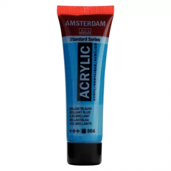 Amsterdam Standard Series acrylic tube 20 ml Brilliant Blue 564 (17045640)