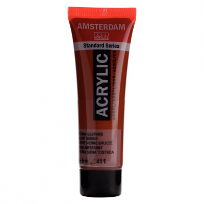 Amsterdam Standard Series Acrylverf Tube 20 ml Sienna Gebrand 411 (17044110)