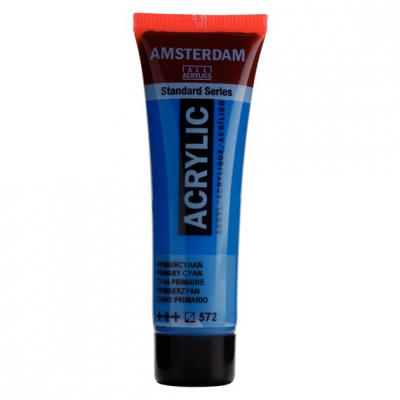 Amsterdam Standard Series Acrylverf Tube 20 ml Primaircyaan 572 (17045720)