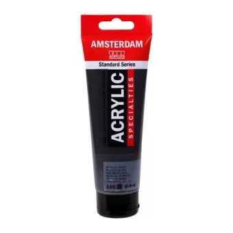 Amsterdam Standard Series acrylverf  tube 120 ml Metallic Zwart 850 (17098502)