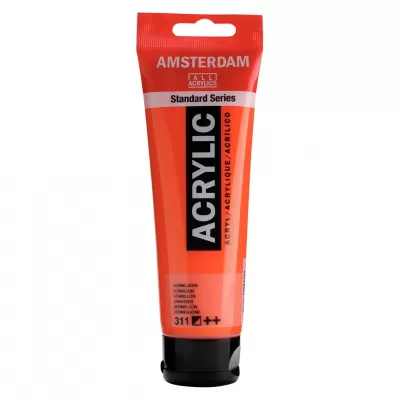 Amsterdam Standard Series acrylverf Tube 120 ml Vermiljoen 311 (17093112)