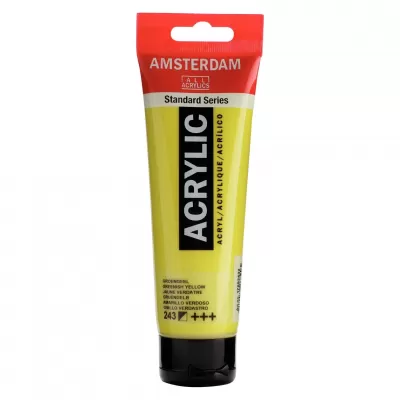 Amsterdam Standard Series acrylverf  Tube 120 ml Groengeel 243 (17092432)