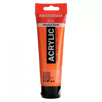 Amsterdam Standard Series acrylverf Tube 120 ml Azo-Oranje 276 (17092762)