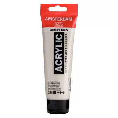 Amsterdam Standard Series acrylverf  Tube 120 ml Titaanbuff Donker 290 (17092902)