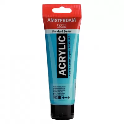 Amsterdam Standard Series acrylverf  Tube 120 ml Turkooisblauw 522 (17095222)