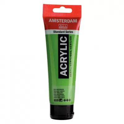 Amsterdam Standard Series acrylverf  Tube 120 ml Briljantgroen 605 (17096052)