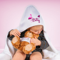 Sublimatie - Baby badstof cape - 80 x 80 cm (BWHD-KIDW-80)