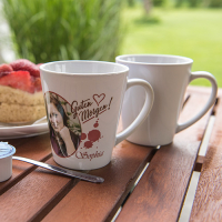 Sublimatie Mok- Conische beker Latte 7 OZ ( LATTE-7-S)