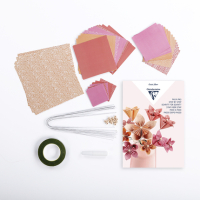 Clairefontaine KIT CREATIF, Bouquet de fleurs origami - Multicolor (97714C)