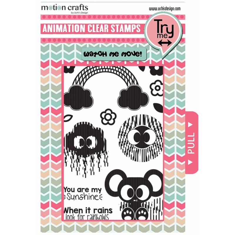 Uchi's Design Animation Clear Stamps Sunshine (AS14)