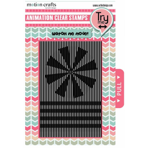 Uchi's Design Animation Clear Stamps Rotating Background (AS15)