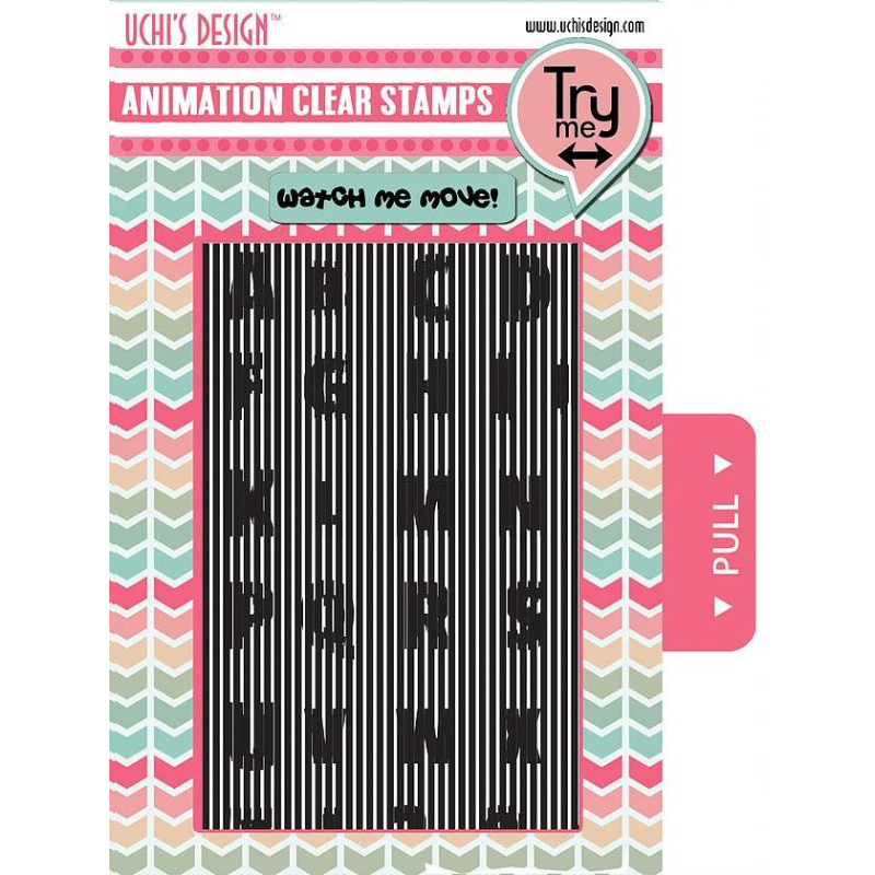 Uchi's Design Animation Clear Stamps ABC (AS9)