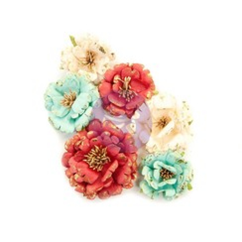 Prima Marketing Midnight Garden Flowers Pretty In Rouge (637842)