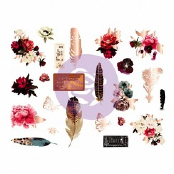 Prima Marketing Midnight Garden Chipboard (636067)