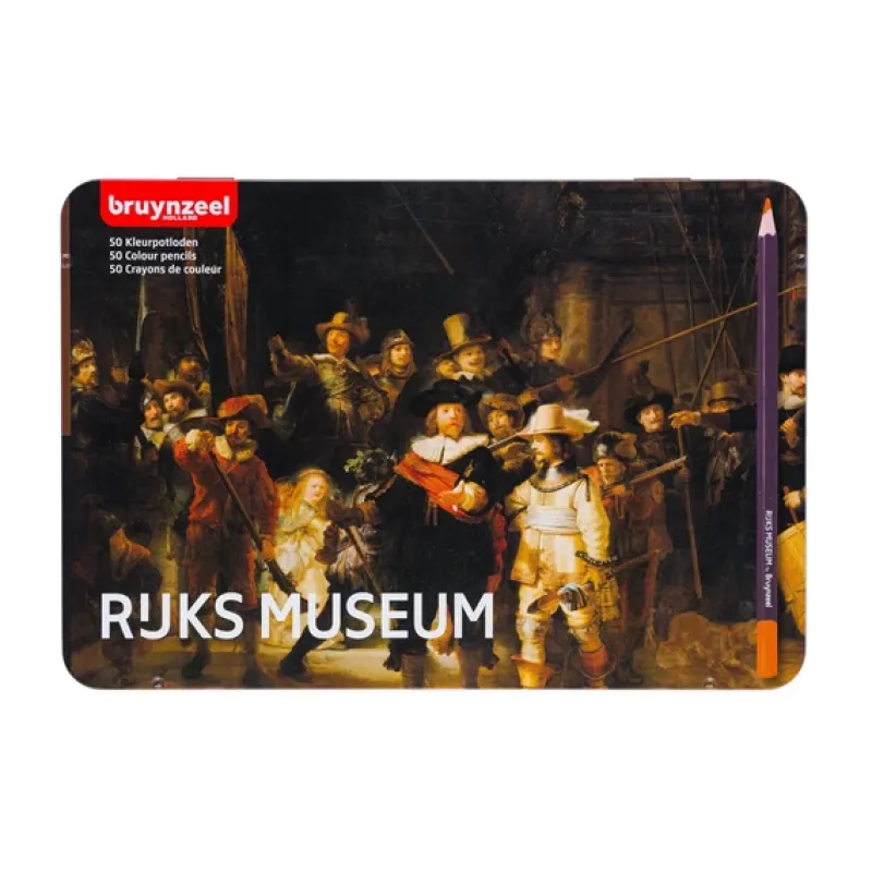 Bruynzeel Blik 50 kleurpotloden De Nachtwacht 63012050