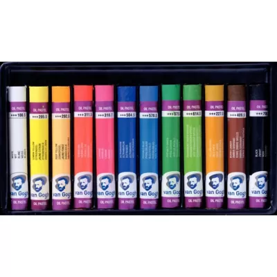 Van Gogh Basisset oliepastels met 12 kleuren 95860012