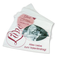 Sublimatie Microfiber handdoek met katoenen achterkant (BVH-50)