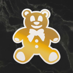 Couture Creations Teddy Silhouette Mini Cut, Foil and Emboss Die (CO726745)