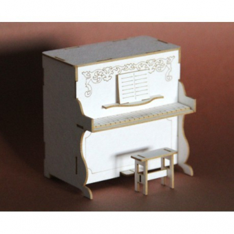 Chipboard - piano 3D (Chipboard - Chipboard - piano 3D)