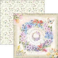 Ciao Bella Flower Shop 12x12 Inch Patterns Pad (8pcs) (CBT077)