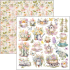 Ciao Bella Flower Shop 6x6 Inch Fussy Cut Pad (24pcs) (CBQE077)
