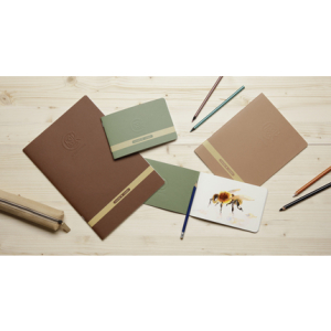 Clairefontaine CroK'BooK 24 ivoorkl bl 90g 17x22cm - Rood(60311C-Rood)