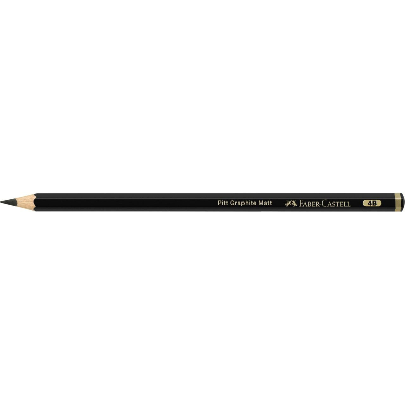 Faber-Castell Grafietpotlood Pitt Mat 4B (FC-115204)