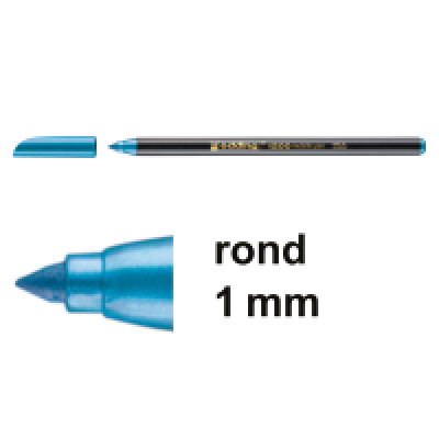 Edding 1200 • Tekenstift 1-3mm Metallic Blauw
