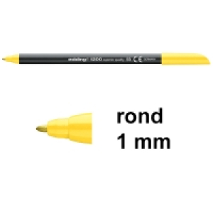 Edding 1200 • Tekenstift 0.5-1mm Neongeel (1200-65)