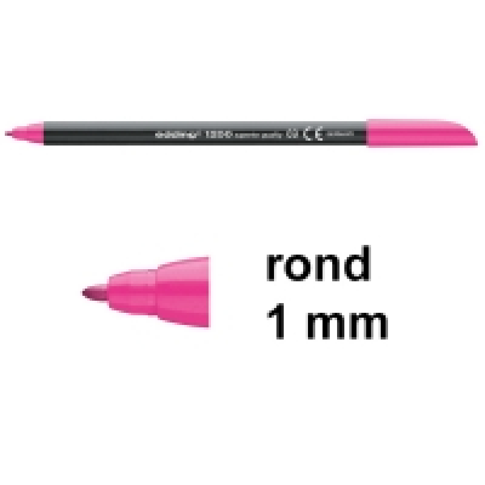 Edding 1200 • Tekenstift 0.5-1mm Neonroze (1200-69)