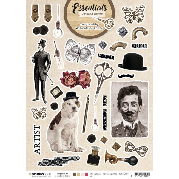 Studio Light • Essentials cutting sheet Nr.1 (BJ-ES-CS01)