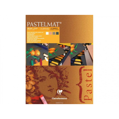 Pastelmat® blok n°2 12 blad 360g 24x30cm - Geassorteerde kleuren 96007C